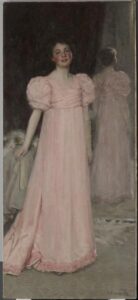 Portrait of my Cousin by Emanuel Phillips Fox, hand-painted oil painting reproduction
