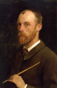 Portrait of the Artist by George Clausen, hand-painted oil painting reproduction