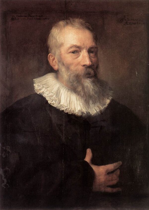 Portrait of the Artist Marten Pepijn by Sir Anthony van Dyck, hand-painted oil painting reproduction