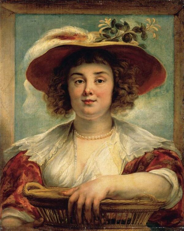 Portrait of the Artist’s Daughter by Jacob Jordaens, hand-painted oil painting reproduction