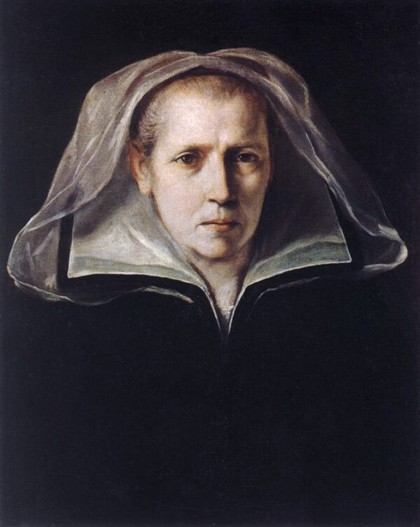 Portrait of the Artists’ Mother by Guido Reni, hand-painted oil painting reproduction