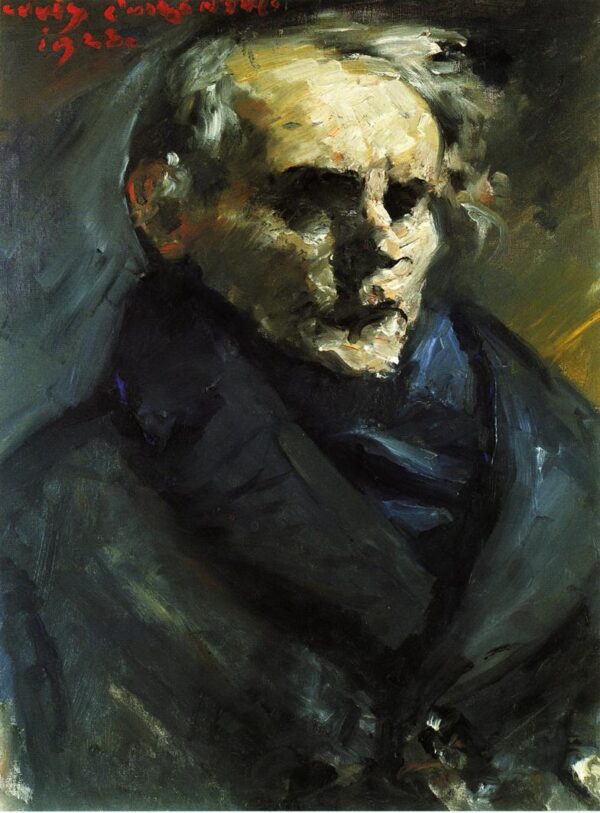 Portrait of the Painter Bernt Gronvold by Lovis Corinth, hand-painted oil painting reproduction