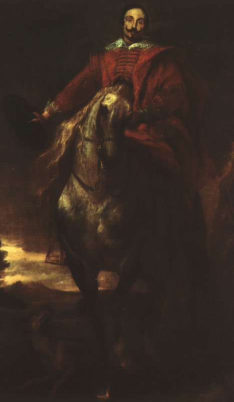 Portrait of the Painter Cornelis de Wae by Sir Anthony van Dyck, hand-painted oil reproduction