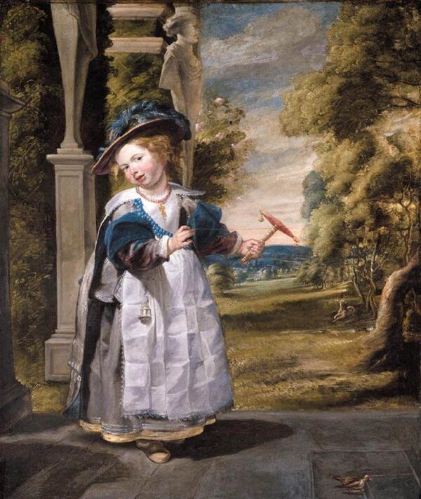 Portrait of the Painter’s Daughter by Jacob Jordaens, hand-painted oil painting reproduction