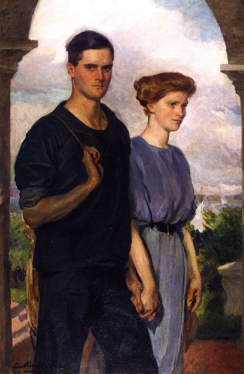 Portraits in Summer by Cecilia Beaux, hand-painted oil reproduction