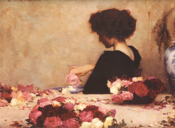 Potpourri by Herbert Draper, hand-painted oil painting reproduction