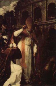 The Martyrdom of St. Januarius in the Amphitheatre at Pozzuoli by Artemisia Gentileschi, hand-painted oil painting reproduction