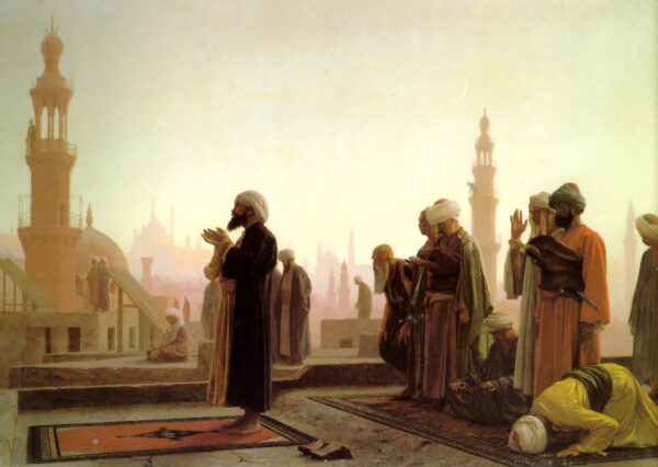 Prayer in Cairo by Jean-Léon Gérôme, hand-painted oil painting reproduction