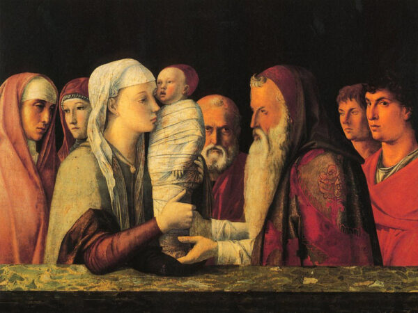 Presentation at the Temple by Giovanni Bellini, hand-painted oil painting reproduction
