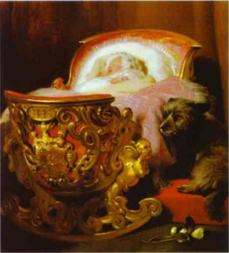 Princess Alice by Sir Edwin Landseer, hand-painted oil reproduction