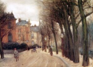 Prinsevinkenpark by Floris Arntzenius, hand-painted oil painting reproduction