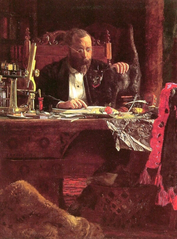 Professor Benjamin Howard Rand by Thomas Eakins, hand-painted oil painting reproduction