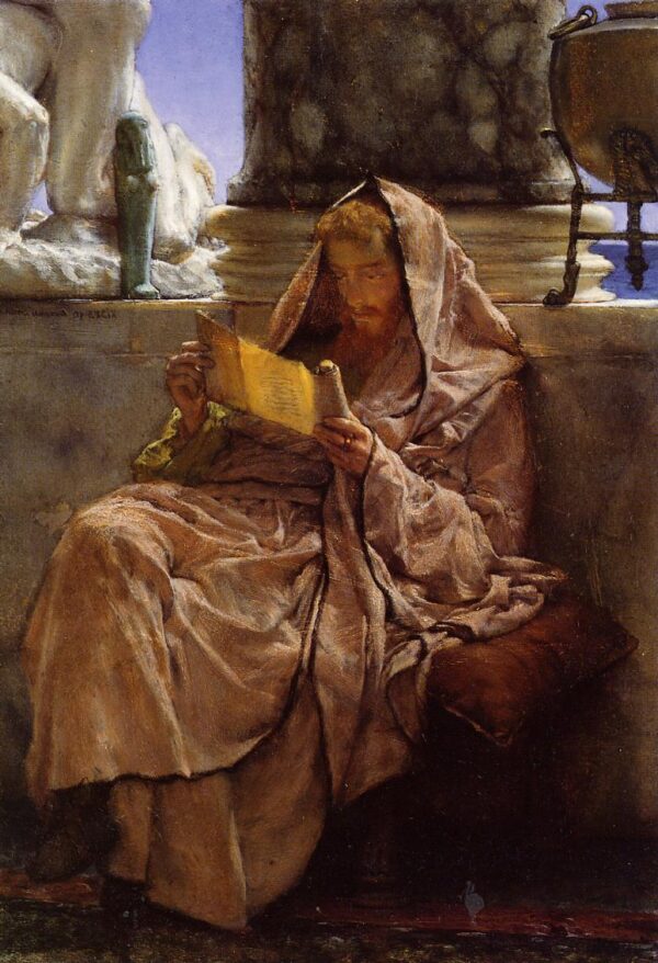 Prose by Lawrence Alma-Tadema, hand-painted oil painting reproduction