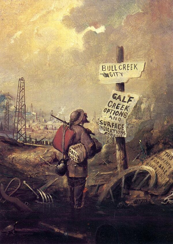 Prospecting by David Gilmour Blythe, hand-painted oil reproduction