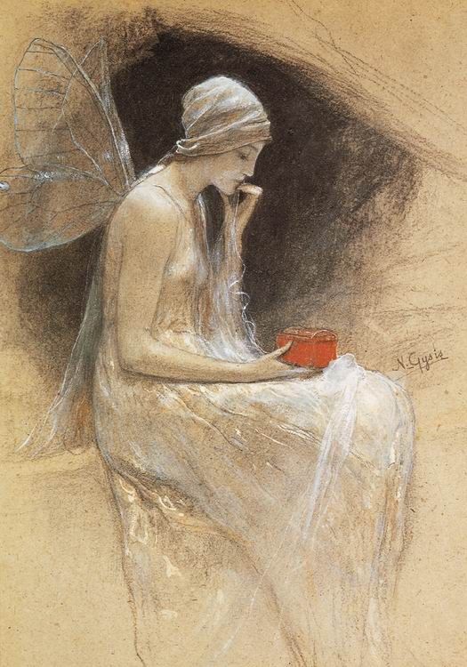 Psyche by Nikolaos Gyzis, hand-painted oil reproduction