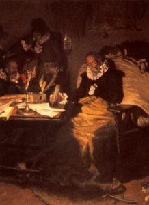 Puesto ya el pie en el estribo by Antonio Muñoz Degrain, hand-painted oil painting reproduction