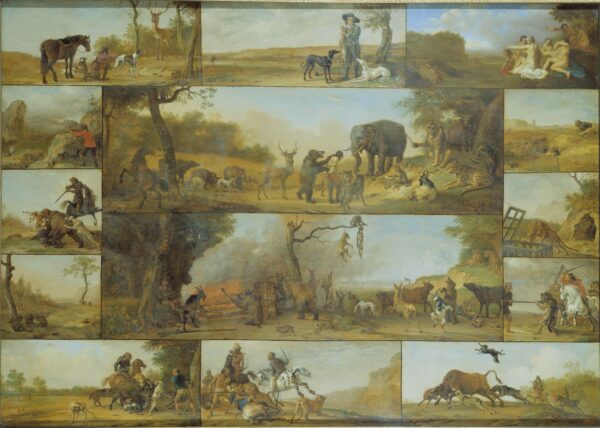 Punishment of a Hunter by Paulus Potter, hand-painted oil painting reproduction
