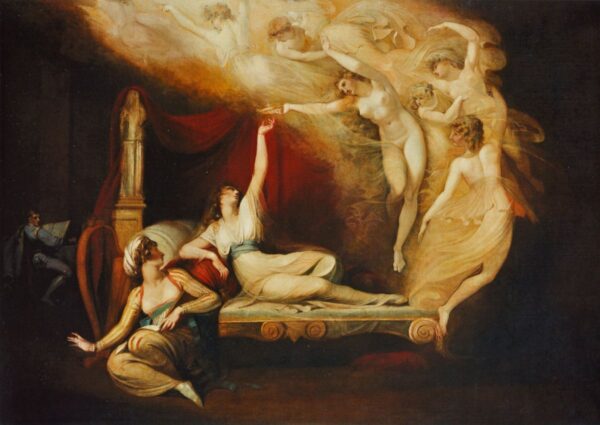 Queen Katherine’s Dream by Henry Fuseli, hand-painted oil painting reproduction