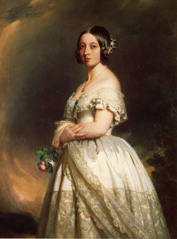 Queen Victoria by Franz Xavier Winterhalter, hand-painted oil painting reproduction