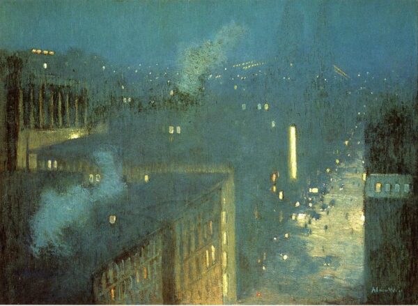 Queensboro Bridge by Julian Alden Weir, hand-painted oil painting reproduction