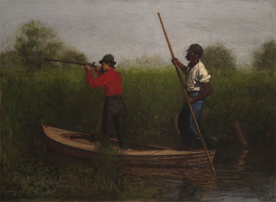 Rail Shooting by Thomas Eakins, hand-painted oil reproduction