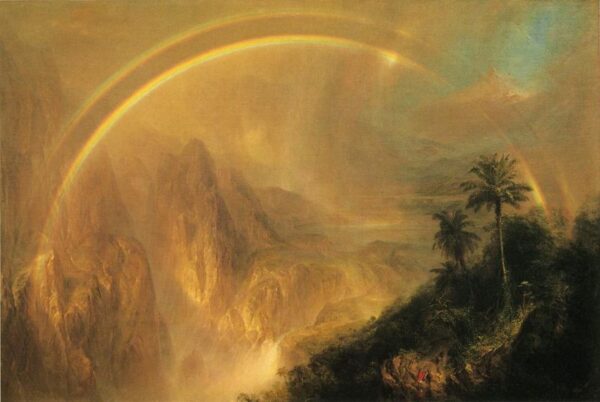 Rainy Season in the Tropics by Frederic Edwin Church, hand-painted oil painting reproduction