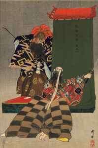 Rashomon by Tsukioka Kogyo, hand-painted oil painting reproduction