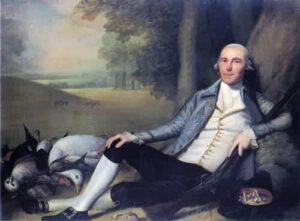 Reclining Hunter 1783 1784 by Ralph Earl, hand-painted oil painting reproduction