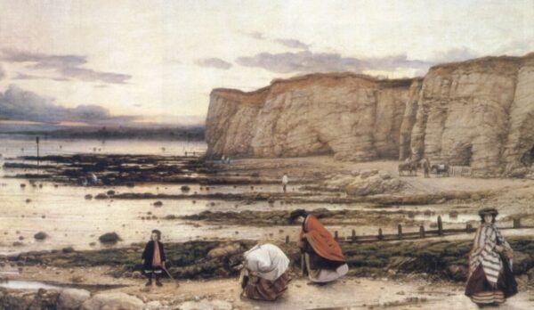 Recollection of Pegwell Bay by William Dyce, hand-painted oil painting reproduction
