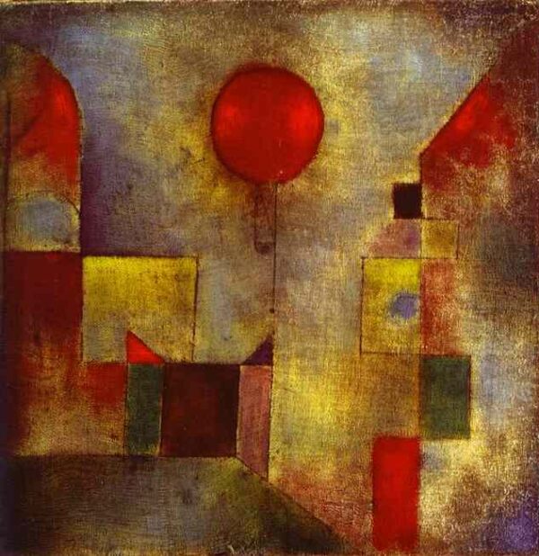 Red Balloon by Paul Klee, hand-painted oil painting reproduction