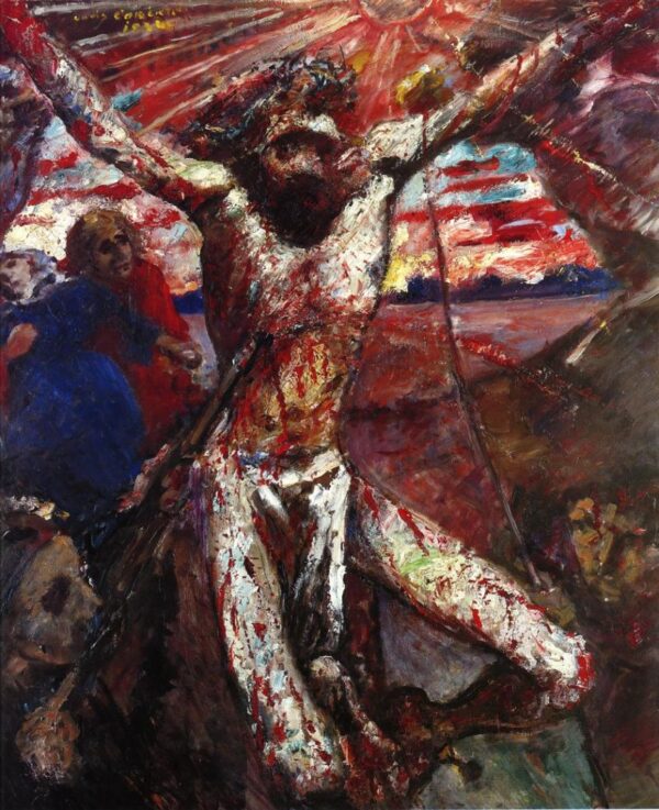 Red Christ by Lovis Corinth, hand-painted oil painting reproduction