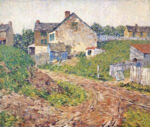 Red Shale Road by Robert Spencer, hand-painted oil painting reproduction