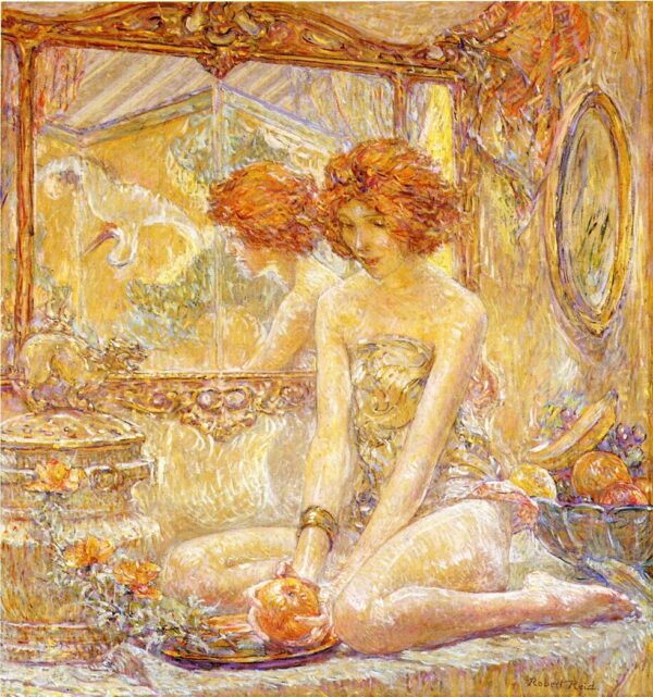 Reflections by Robert Reid, hand-painted oil painting reproduction