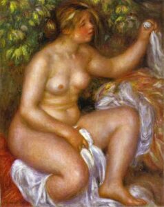 After the Bath by Pierre-Auguste Renoir