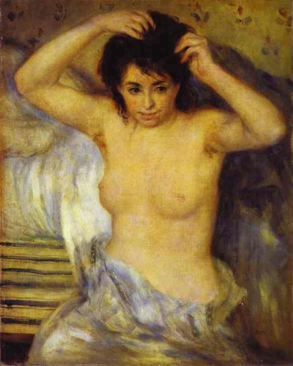 Bust of a Woman by Pierre-Auguste Renoir, hand-painted oil reproduction