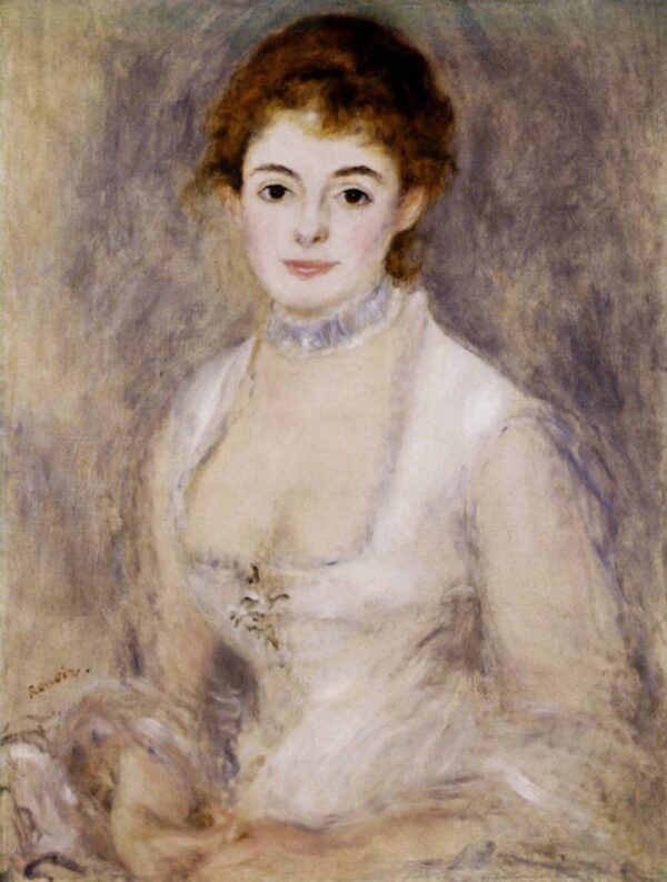Madame Henriot by Pierre-Auguste Renoir, hand-painted oil painting reproduction