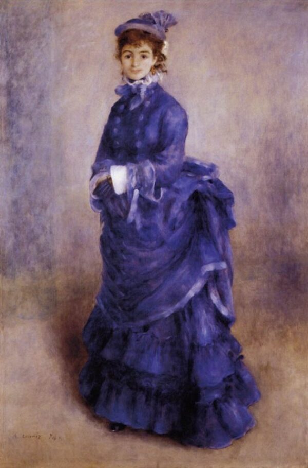 The Parisian Girl by Pierre-Auguste Renoir, hand-painted oil painting reproduction