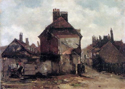Repair Works by Floris Arntzenius, hand-painted oil reproduction