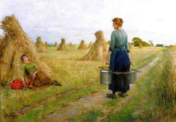 Repose by Henry Bacon, hand-painted oil painting reproduction