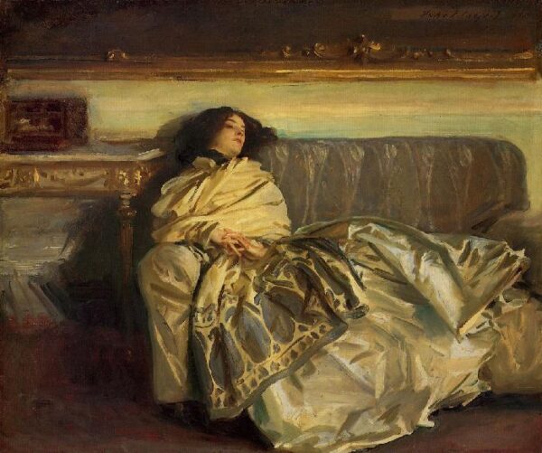 Repose by John Singer Sargent, hand-painted oil painting reproduction