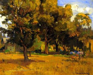Rest Camp Cambria by Franz Bischoff, hand-painted oil painting reproduction
