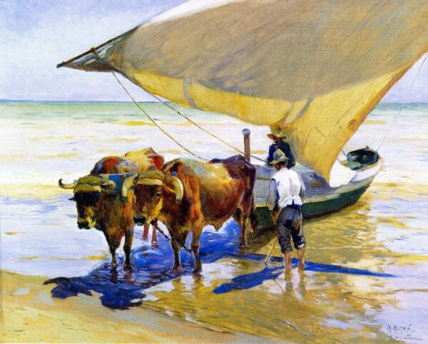 Resting b by Mathias J Alten, hand-painted oil painting reproduction