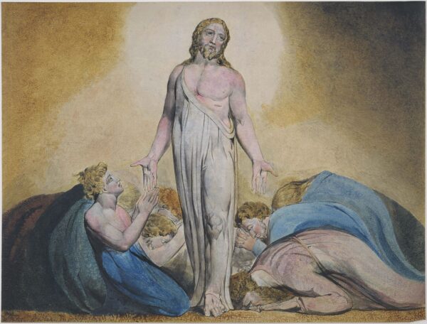 Christ Appearing to the Apostles after the Resurrection by William Blake, hand-painted oil painting reproduction