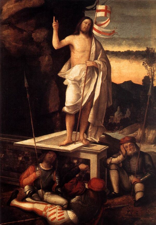 Resurrection of Christ by Marco Basaiti, hand-painted oil painting reproduction