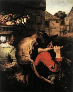 Return from the Hunt by Frans Snyders, hand-painted oil painting reproduction