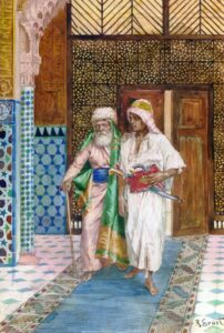 Returning Home by Rudolf Ernst, hand-painted oil painting reproduction