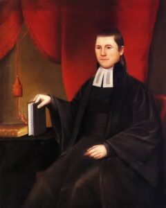 Reverend Ebenezer Porter 1804 by Ralph Earl, hand-painted oil painting reproduction