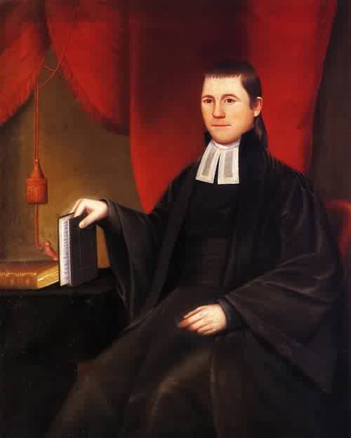 Reverend Ebenezer Porter 1804 by Ralph Earl, hand-painted oil reproduction