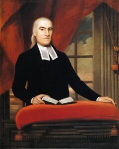 Reverend Nathaniel Taylor 1790 by Ralph Earl, hand-painted oil painting reproduction