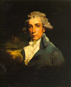 Richard Brinsley Sheridan by John Hoppner, hand-painted oil painting reproduction